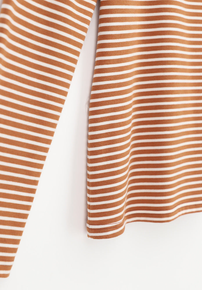 MAGLIA PULL-ON TOP STRIPES OROBLÙ