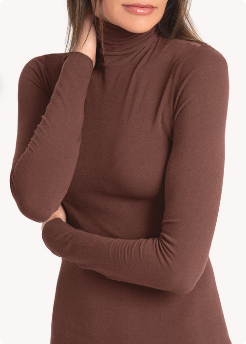 MAGLIA LEGER COLLO ALTO CACHEMIRE PHILIPPE MATIGNON