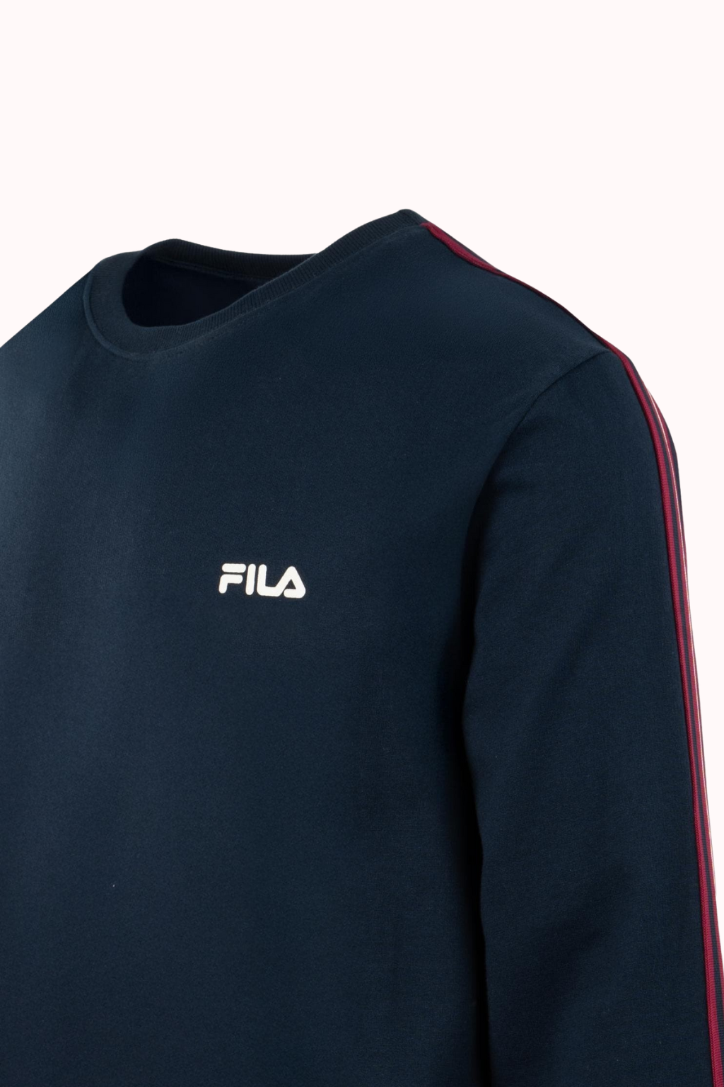 TUTA UOMO CON BANDE LATERALI IN COTONE FELPATO FILA