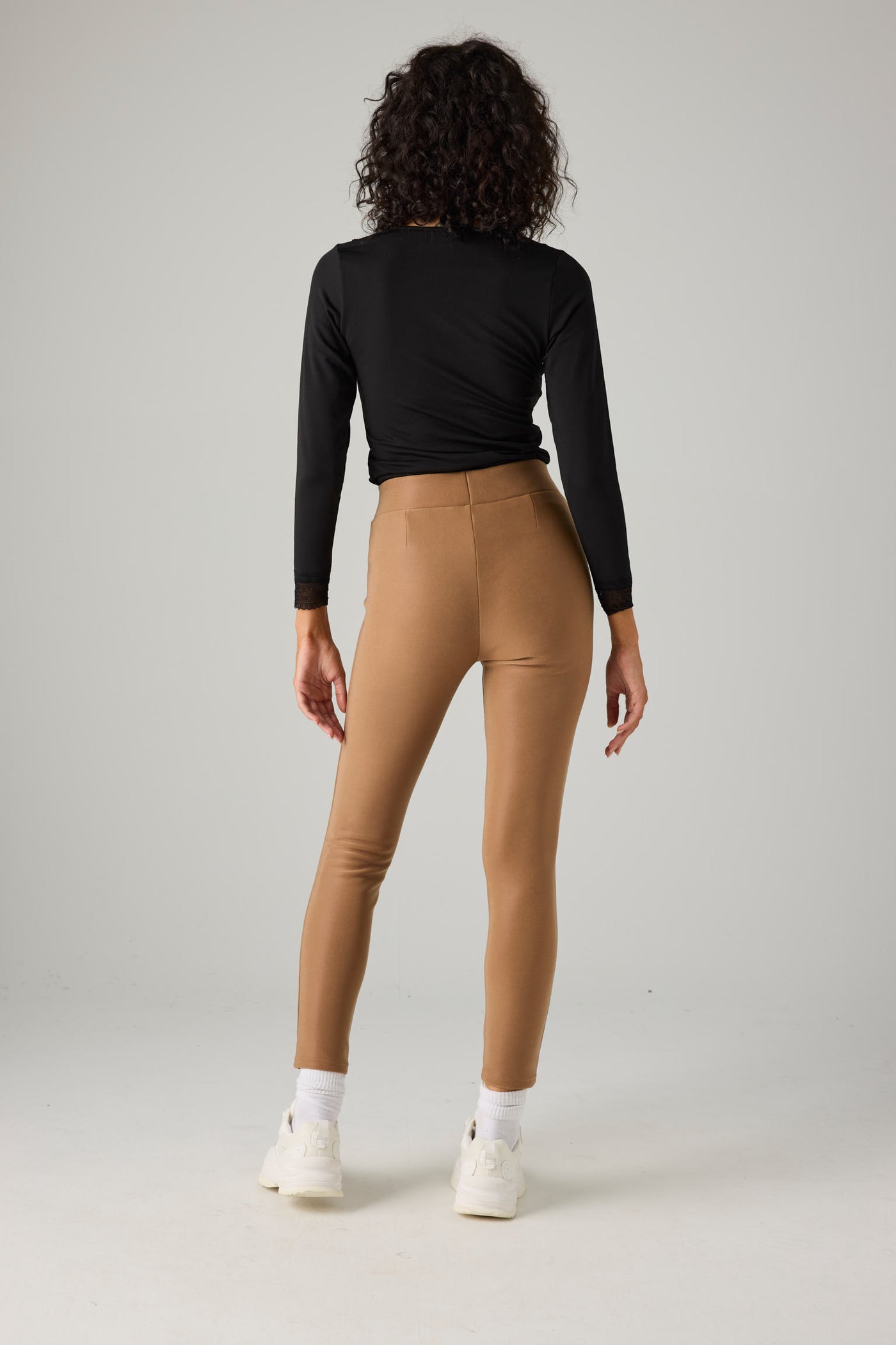 LEGGINGS TERMICO TOFFE EFFETTO PELLE YSABEL MORA