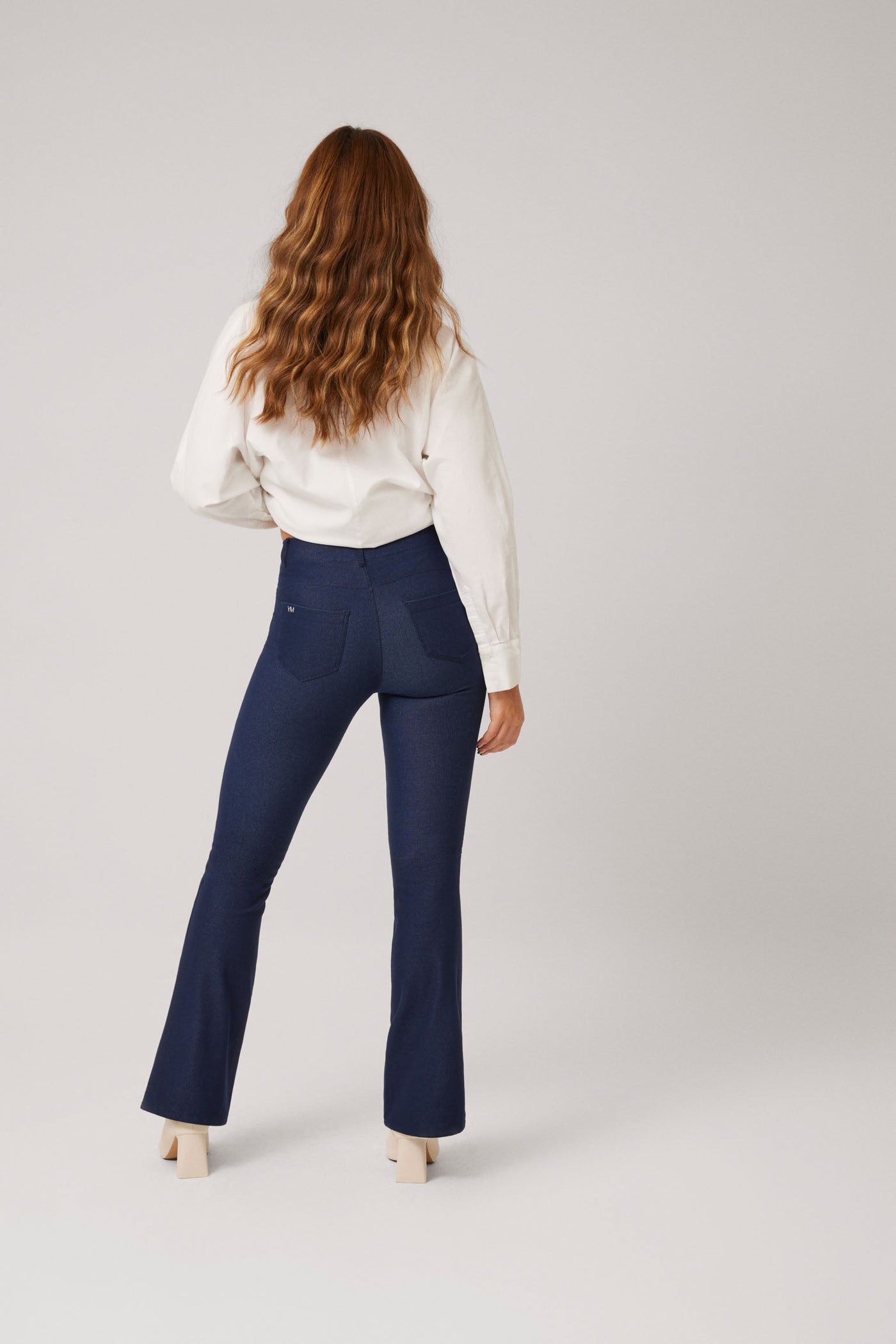 LEGGINGS DENIM FLARE YSABEL MORA