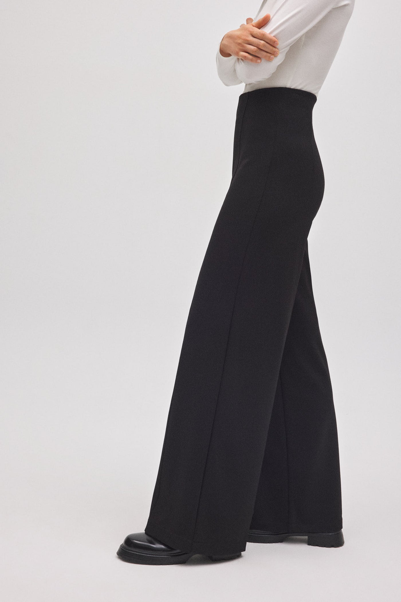 PANTALONI WIDE LEG YSABEL MORA