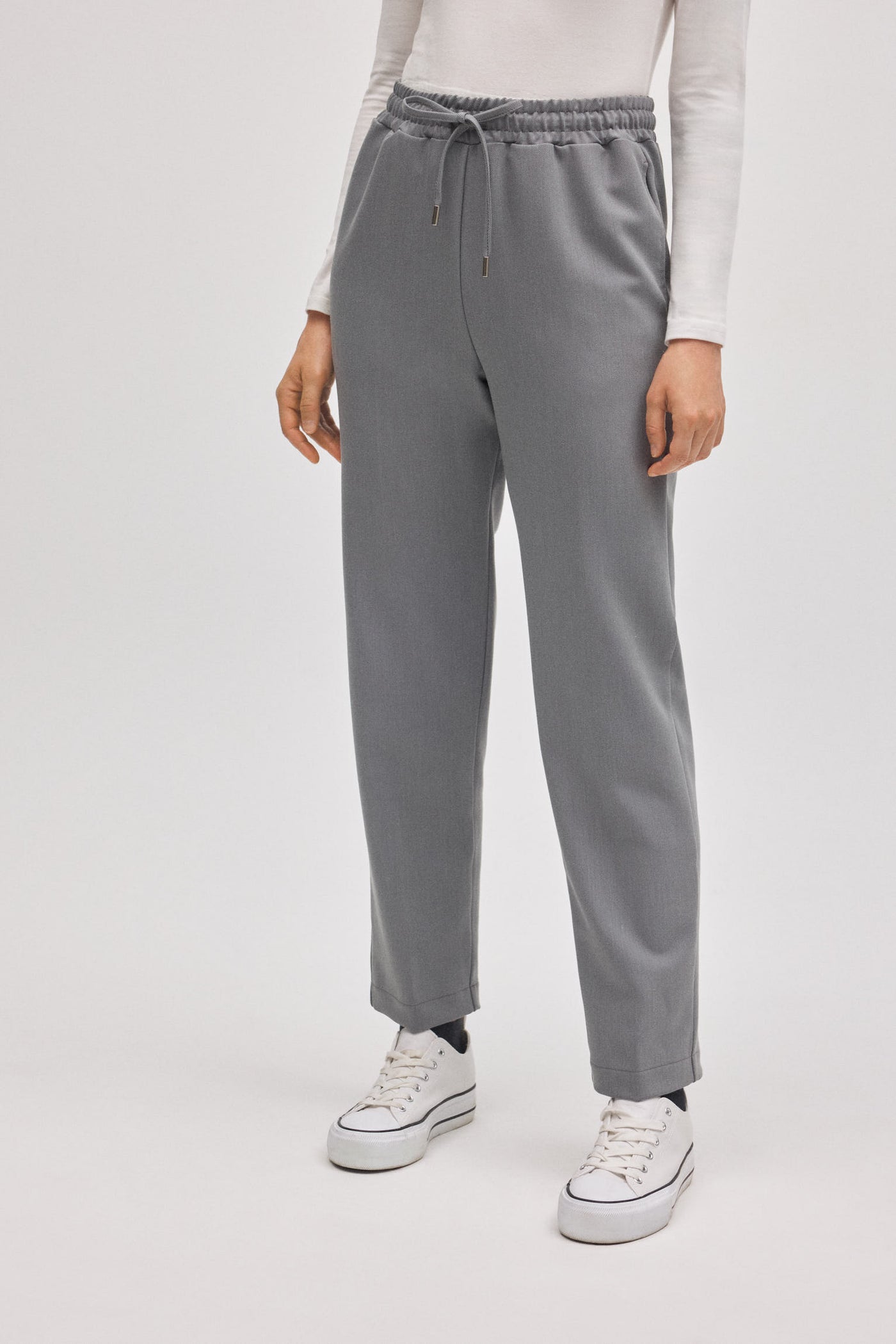 PANTALONI DRITTI CON COULISSE YSABEL MORA