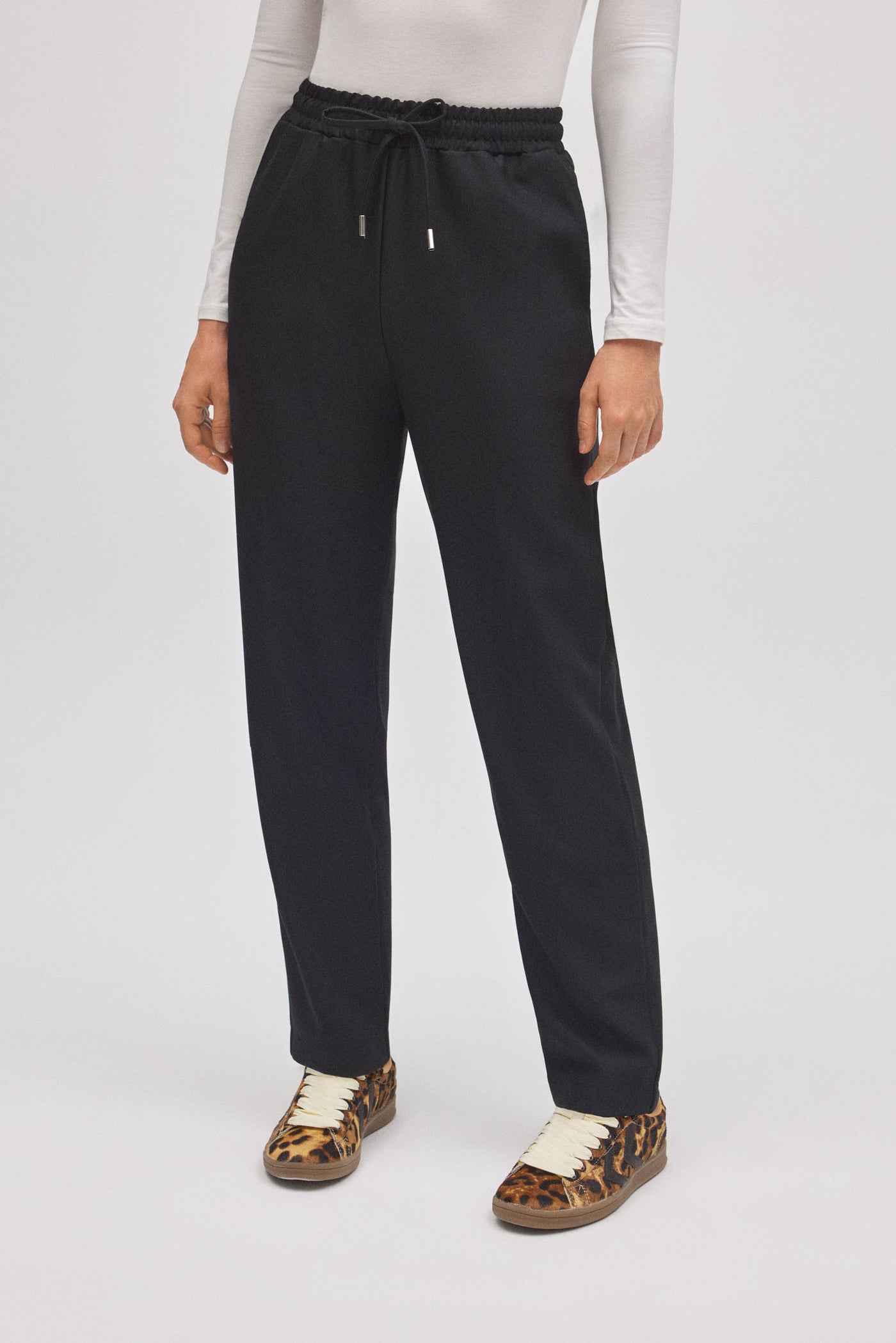 PANTALONI DRITTI CON COULISSE YSABEL MORA