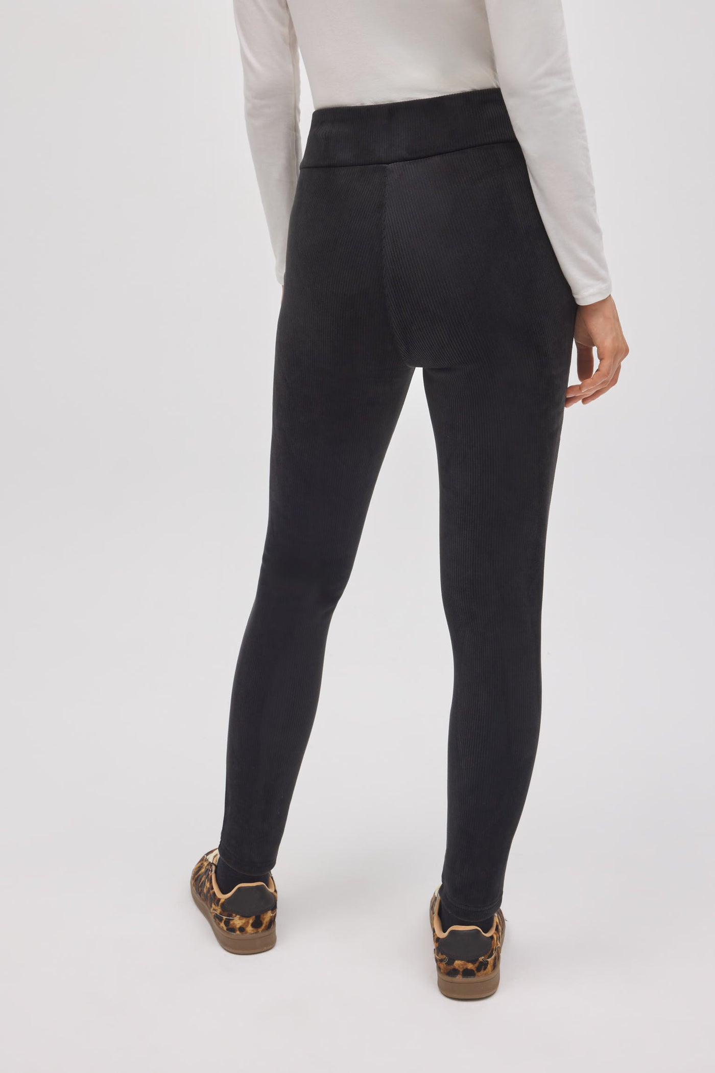 LEGGINGS TERMICO IN VELLUTO A COSTE YSABEL MORA