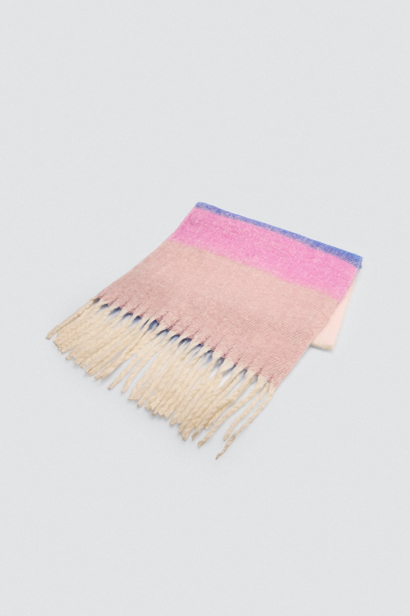 SCIARPA CON STAMPA A RIGHE COLORATA YSABEL MORA