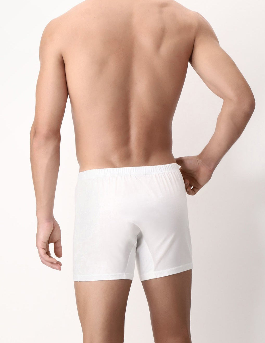 BOXER CALZONCINO CON APERTURA IN COTONE TAGLIE EXTRA CAGI