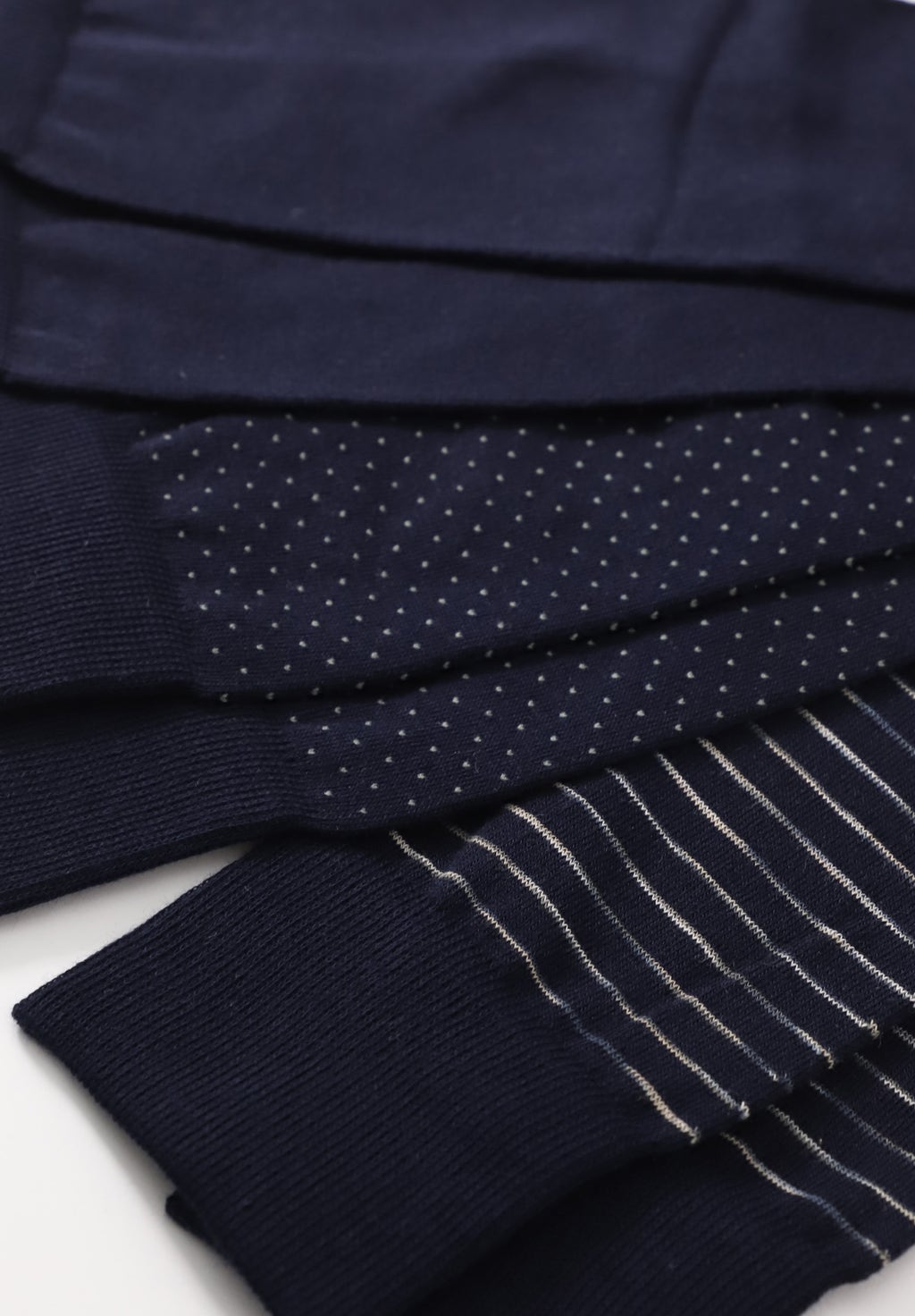 TRIPACK CALZA LUNGA IN COTONE ELASTICIZZATO COLORS PEROFIL