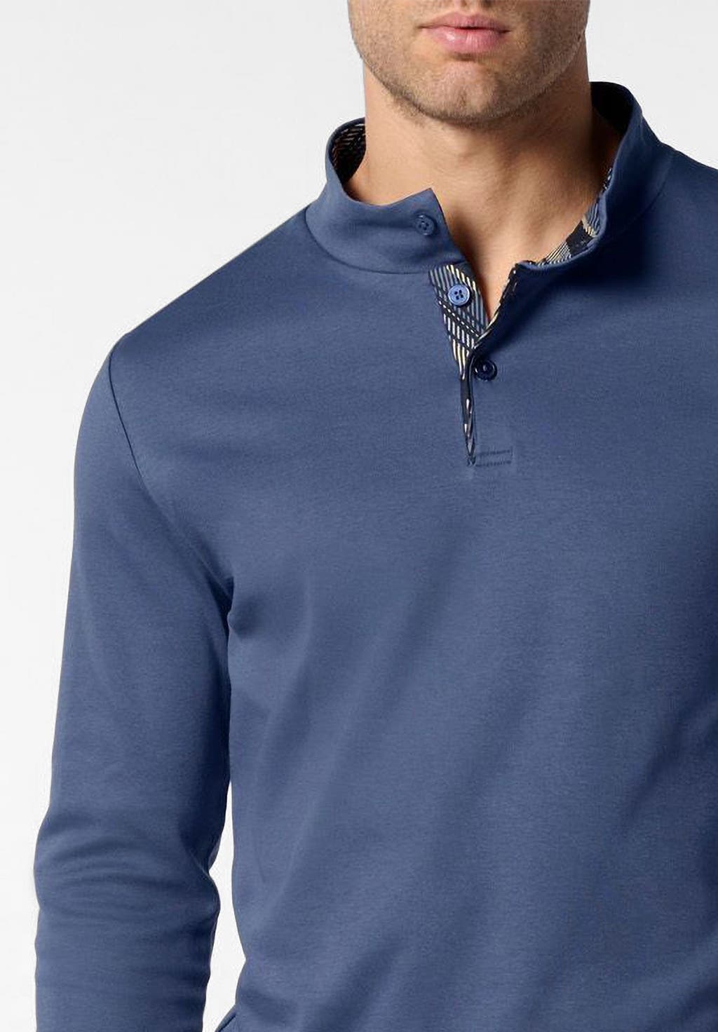 PIGIAMA UNISEX LUPETTO IN CALDO COTONE STAMPA A RIGHE PEROFIL