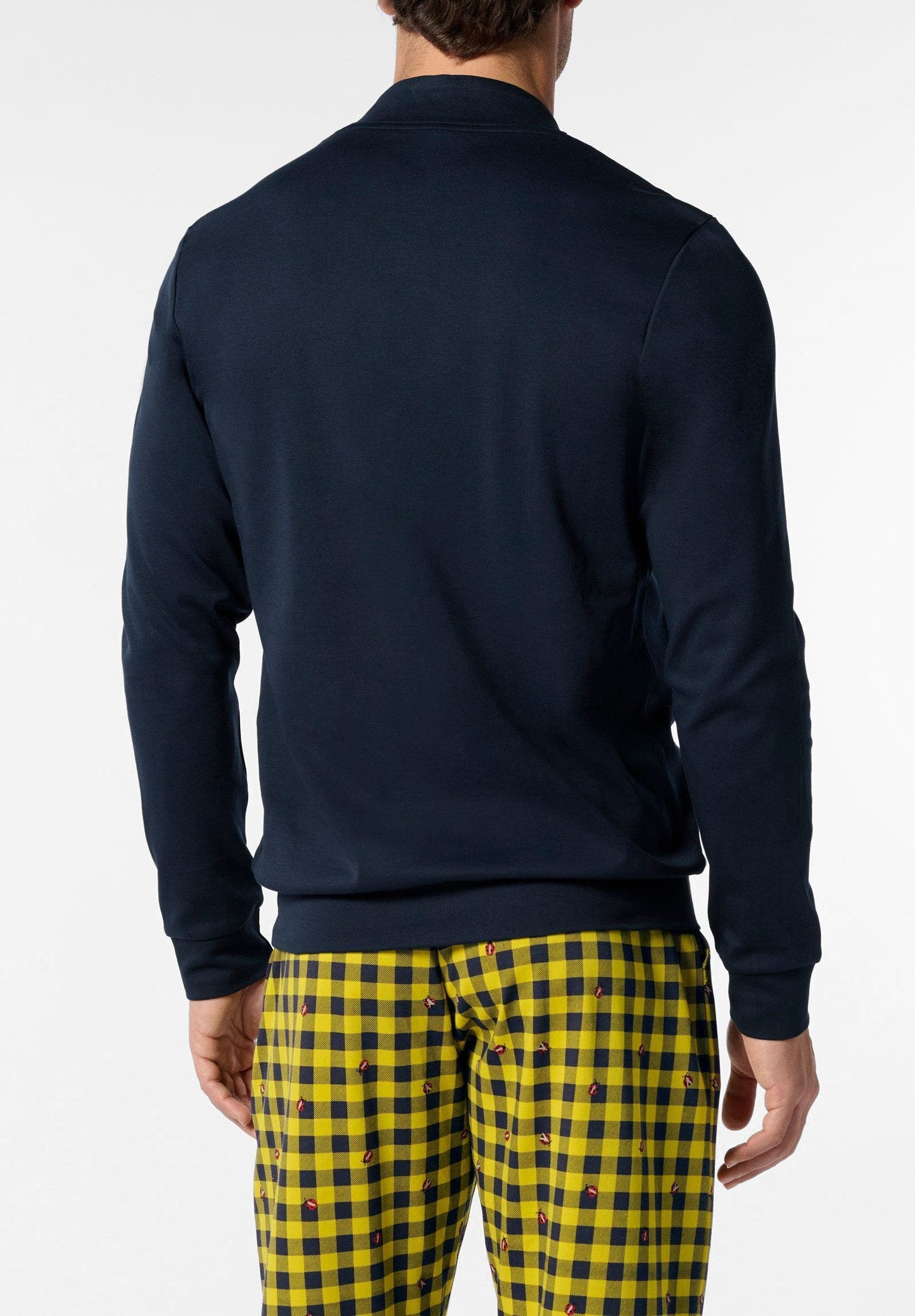 PIGIAMA UNISEX LUPETTO IN CALDO COTONE STAMPA A COCCINELLE PEROFIL