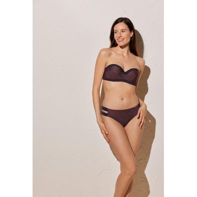 SET BIKINI TOP A FASCIA+SLIP MINI YSABEL MORA