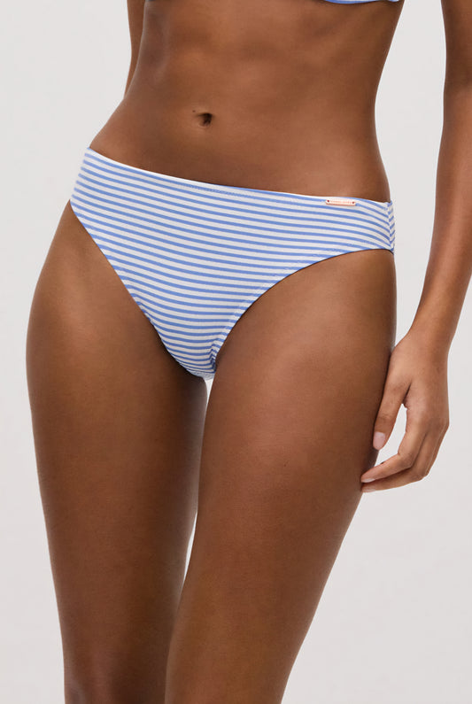 MINI SLIP BIKINI STAMPA A RIGHE YSABEL MORA