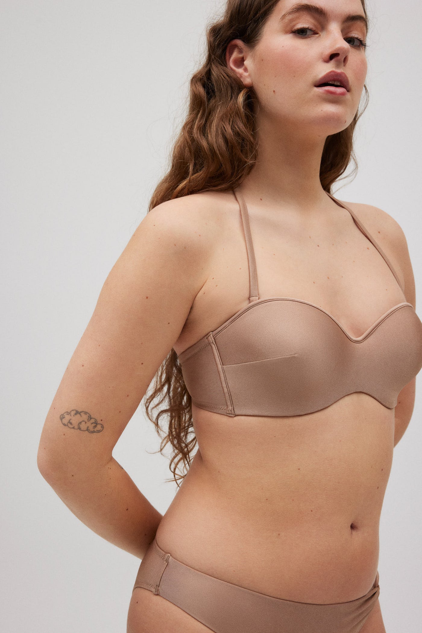 TOP BIKINI A FASCIA BRONZO YSABEL MORA