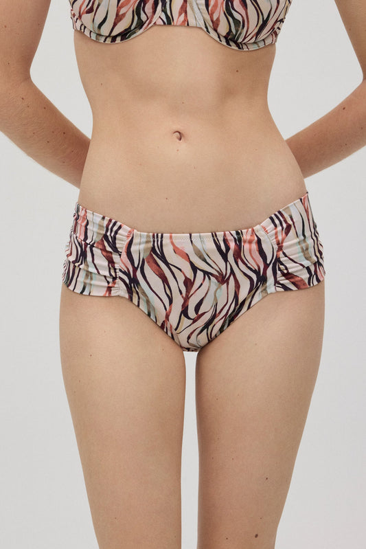 SLIP BIKINI VITA MIDI MODELLANTE STAMPA ASTRATTA YSABEL MORA