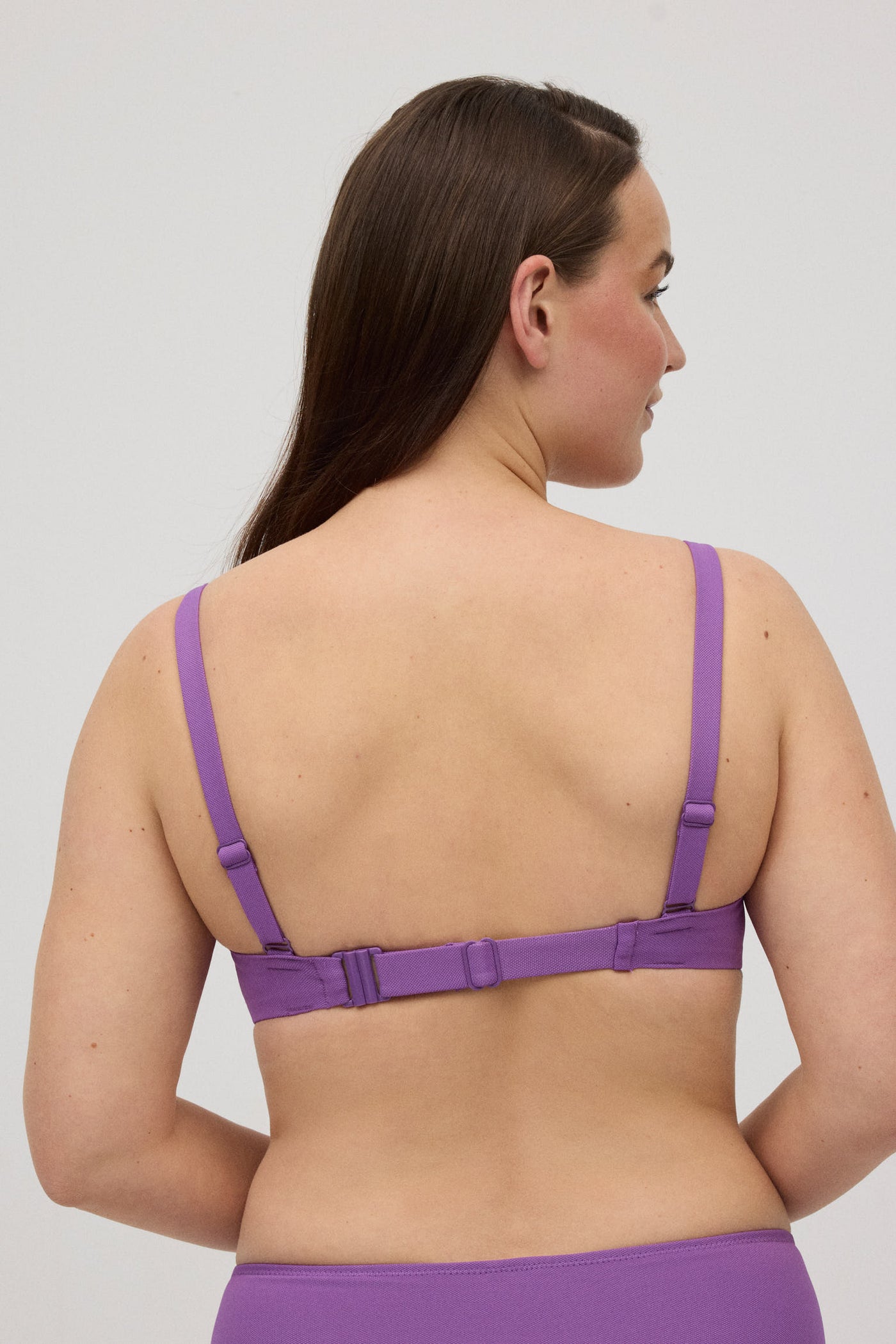 TOP BIKINI MINIMIZER IN MICROPIQUÉ COPPA D VIOLA YSABEL MORA
