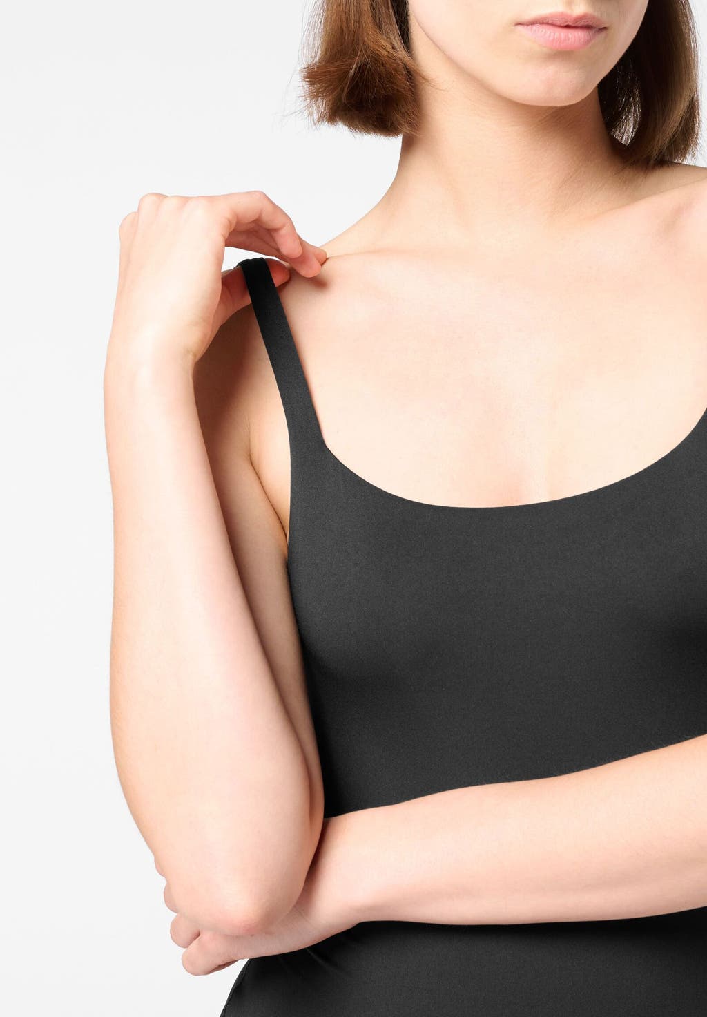 BODY SPALLINA STRETTA IN ECO-MICROFIBRA ELASTICIZZATA SKINWEAR OROBLÙ