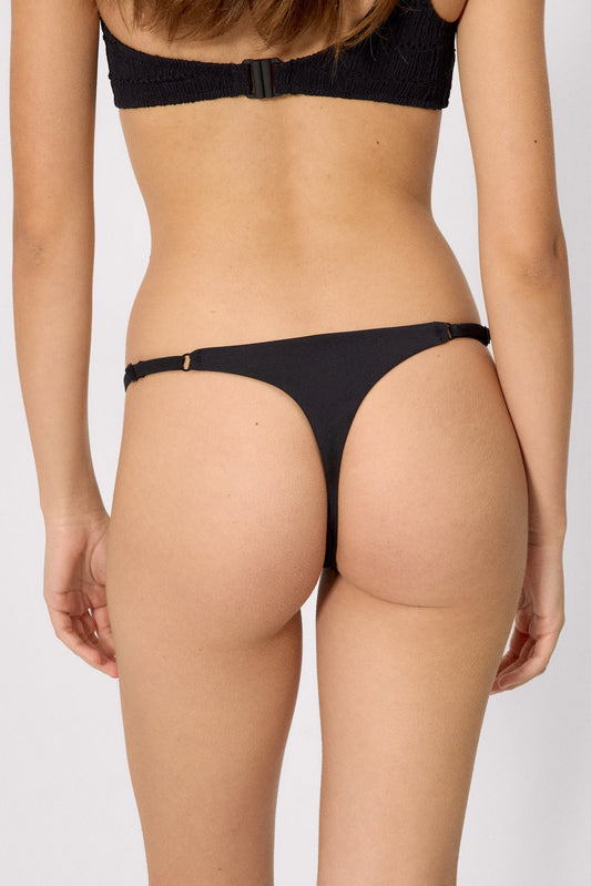 PERIZOMA BIKINI BASIC NERO YSABEL MORA