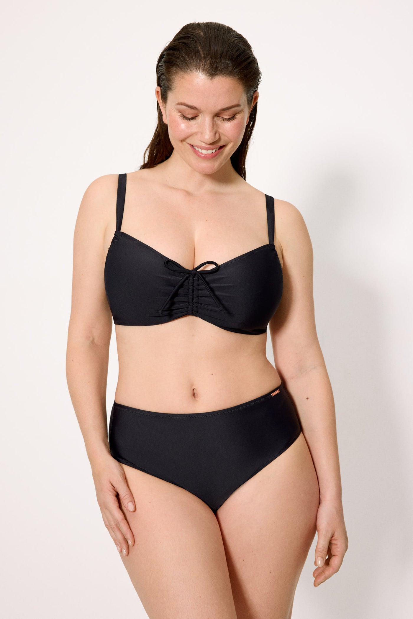 REGGISENO BIKINI MINIMIZER COPPA D NERO YSABEL MORA