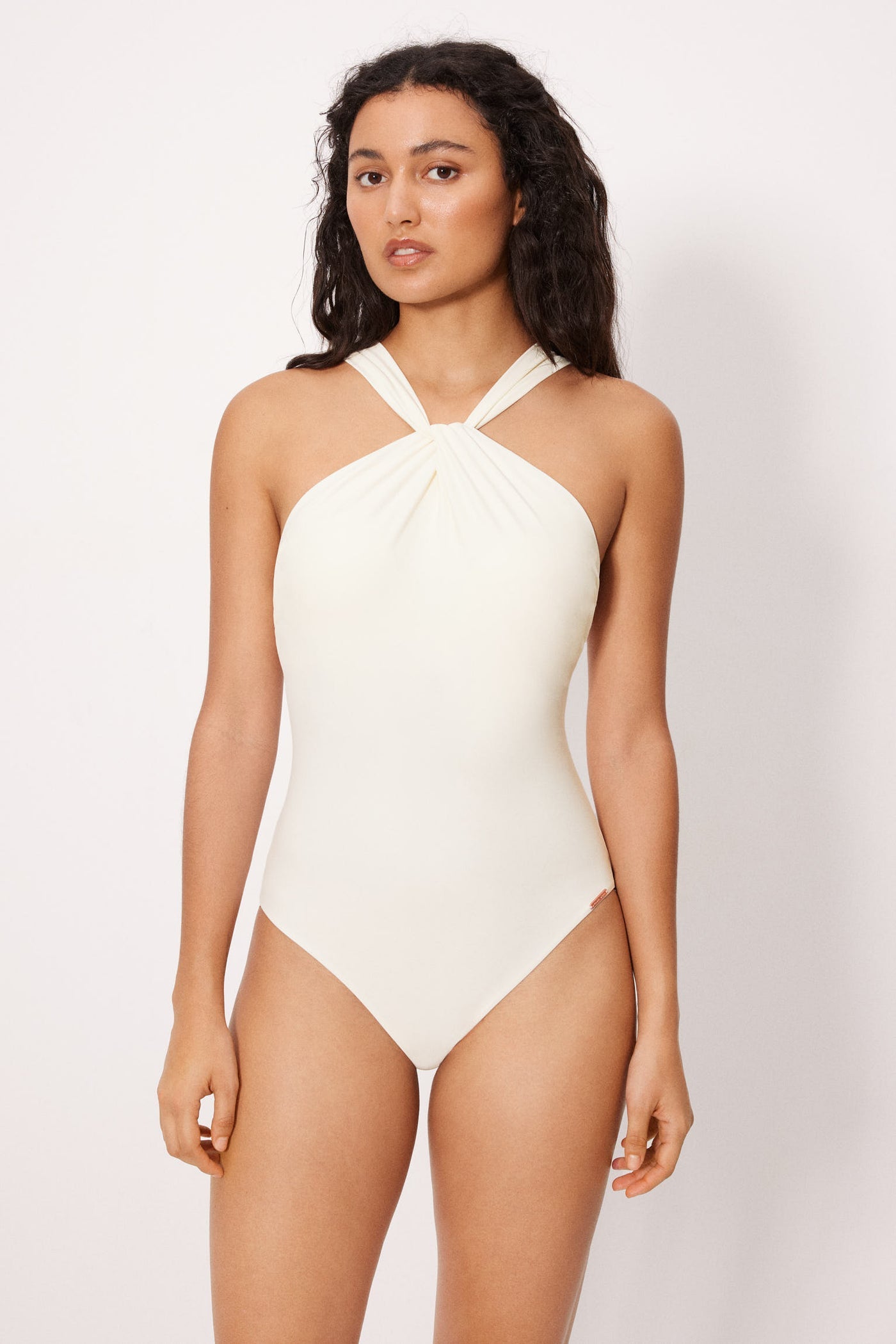 COSTUME INTERO DA BAGNO SCOLLO INTRECCIATO COPPA B YSABEL MORA