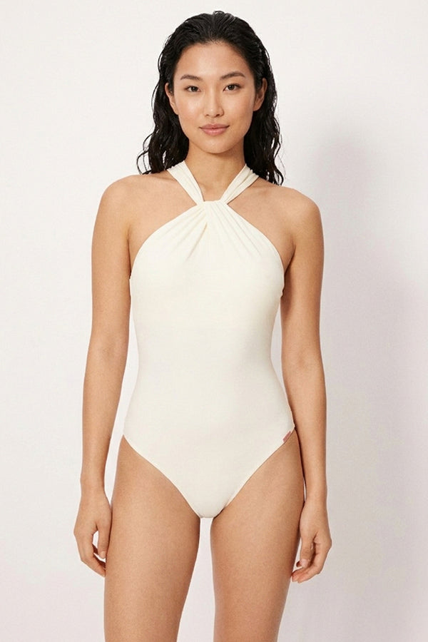 COSTUME INTERO DA BAGNO SCOLLO INTRECCIATO COPPA B YSABEL MORA