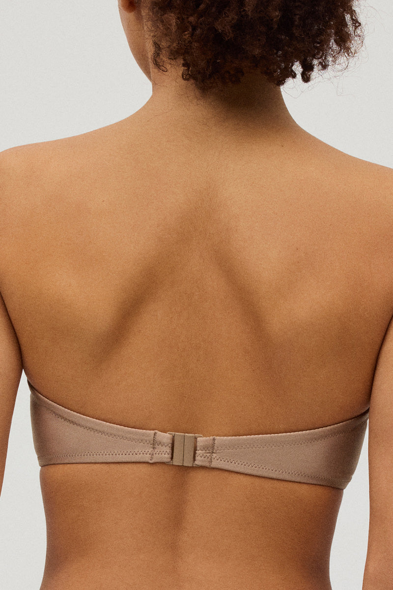 TOP BIKINI A FASCIA BRONZO YSABEL MORA