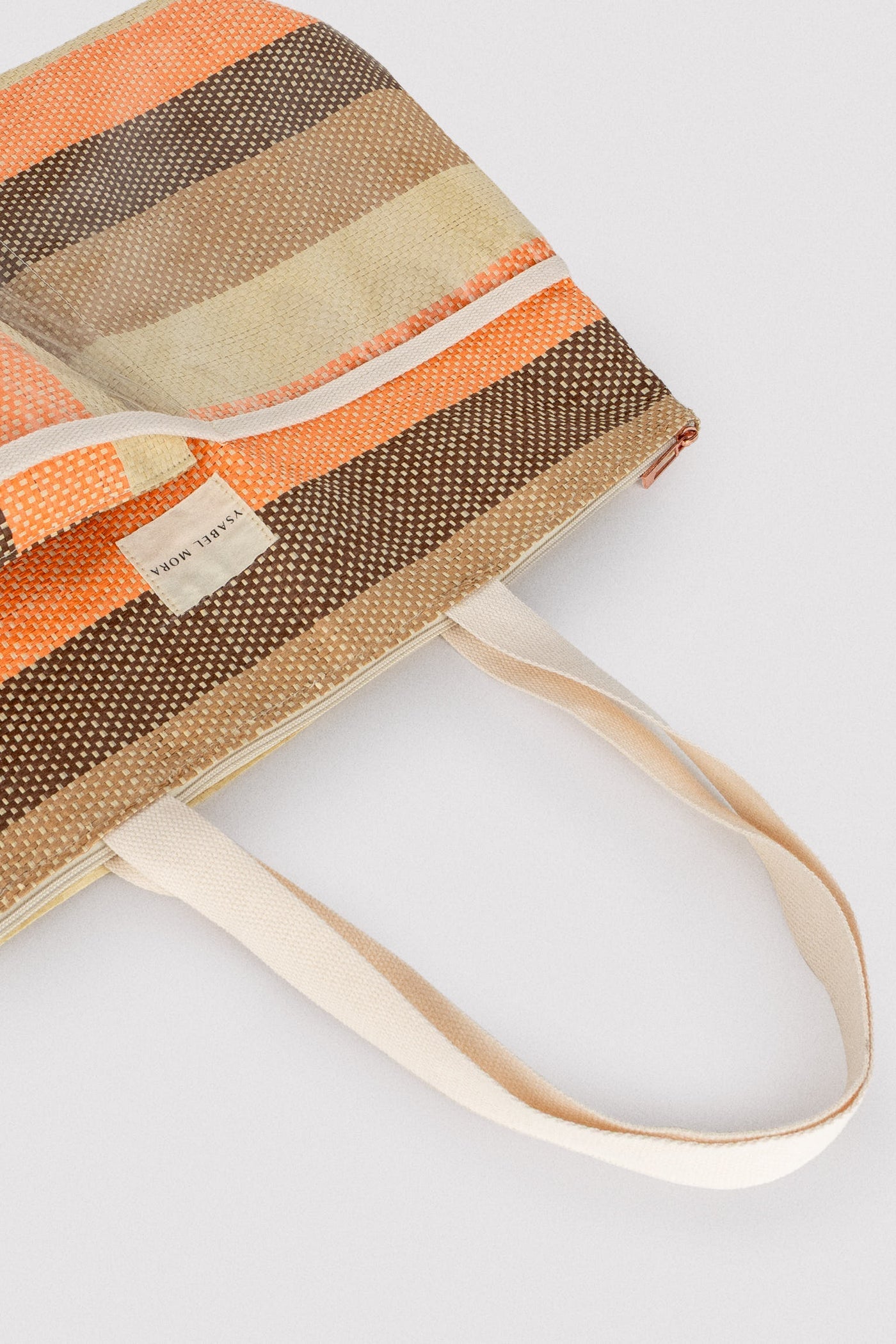 BORSA DA SPIAGGIA IN RAFIA CON CUSCINO COORDINATO YSABEL MORA