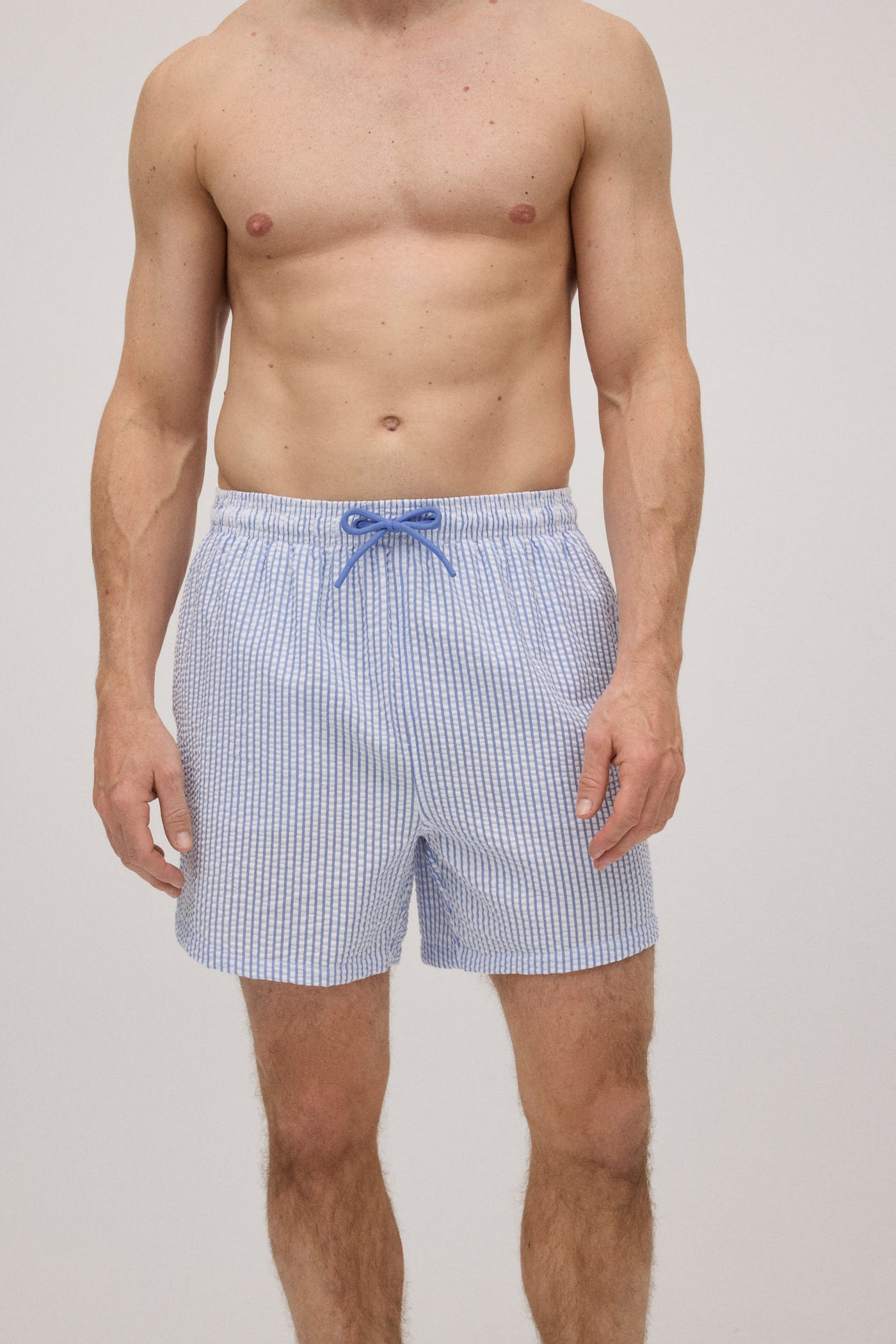 COSTUME BOXER CON STAMPA A RIGHE YSABEL MORA