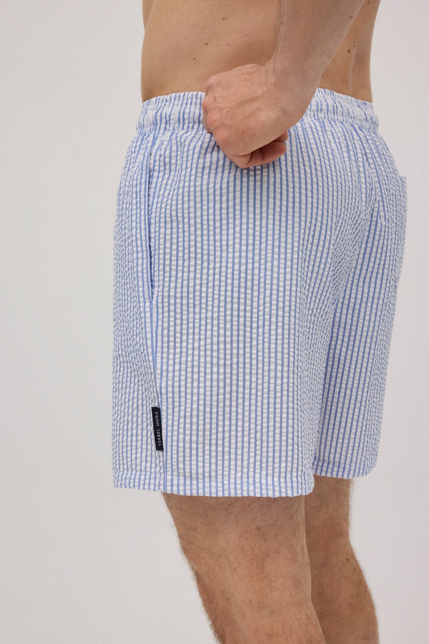 COSTUME BOXER CON STAMPA A RIGHE YSABEL MORA