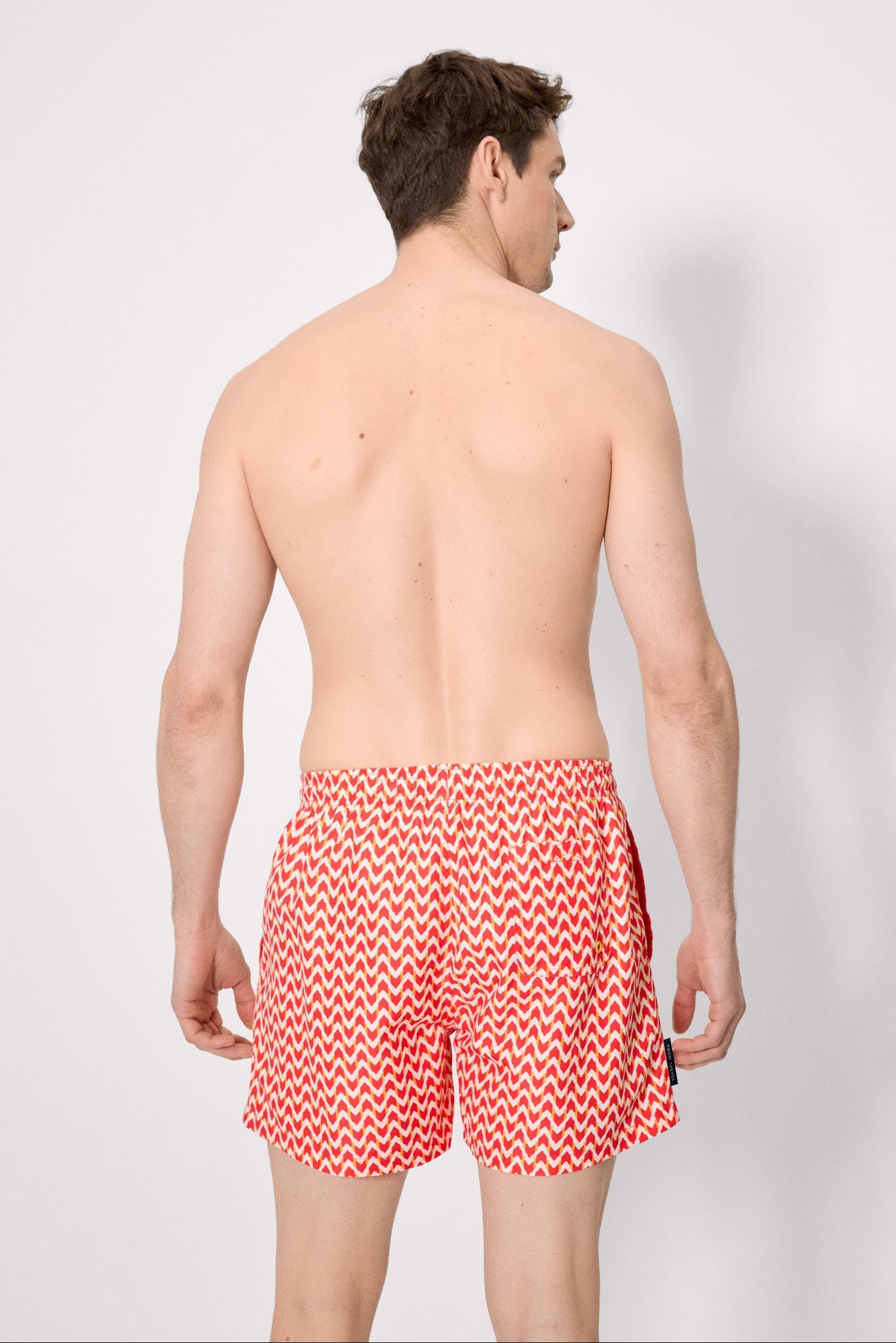 COSTUME BOXER BLU CON STAMPA ETNICA YSABEL MORA