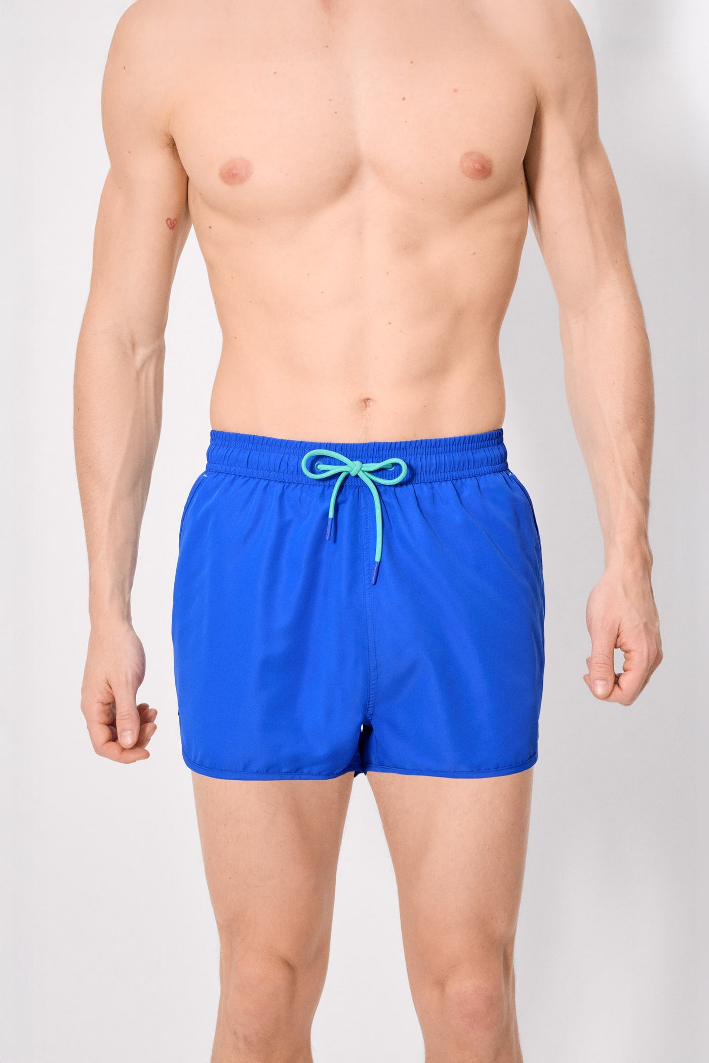 COSTUME BOXER CORTO BLU LUMINOSO YSABEL MORA