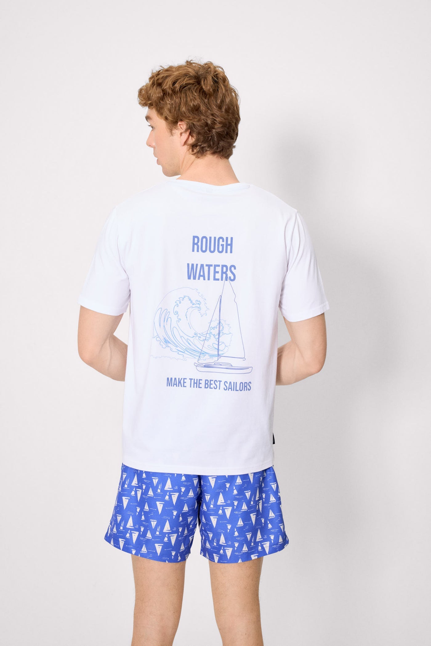 T-SHIRT BASIC BIANCA ROUGH WATERS YSABEL MORA