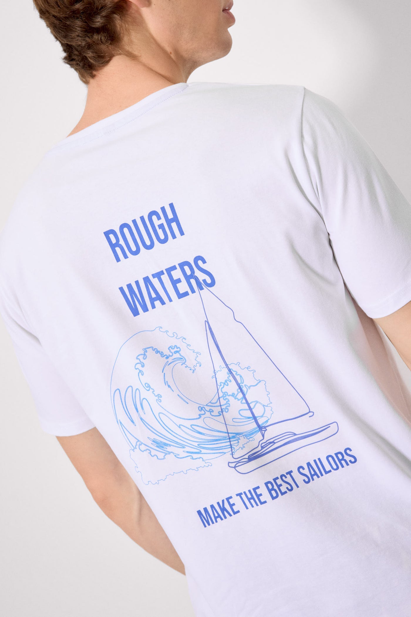 T-SHIRT BASIC BIANCA ROUGH WATERS YSABEL MORA