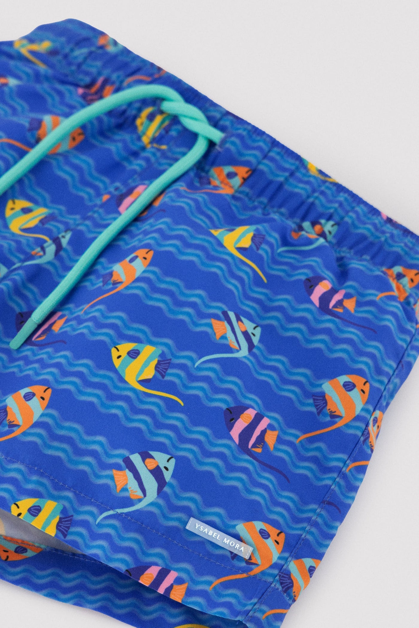 COSTUME BAMBINO STAMPA PESCIOLINI TROPICALI YSABEL MORA