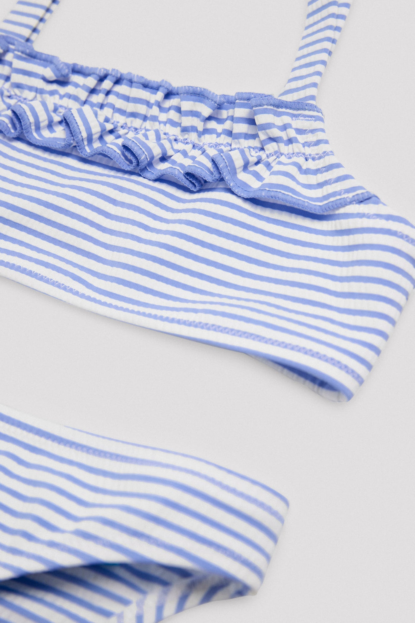 SET BIKINI BAMBINA CON STAMPA A RIGHE YSABEL MORA