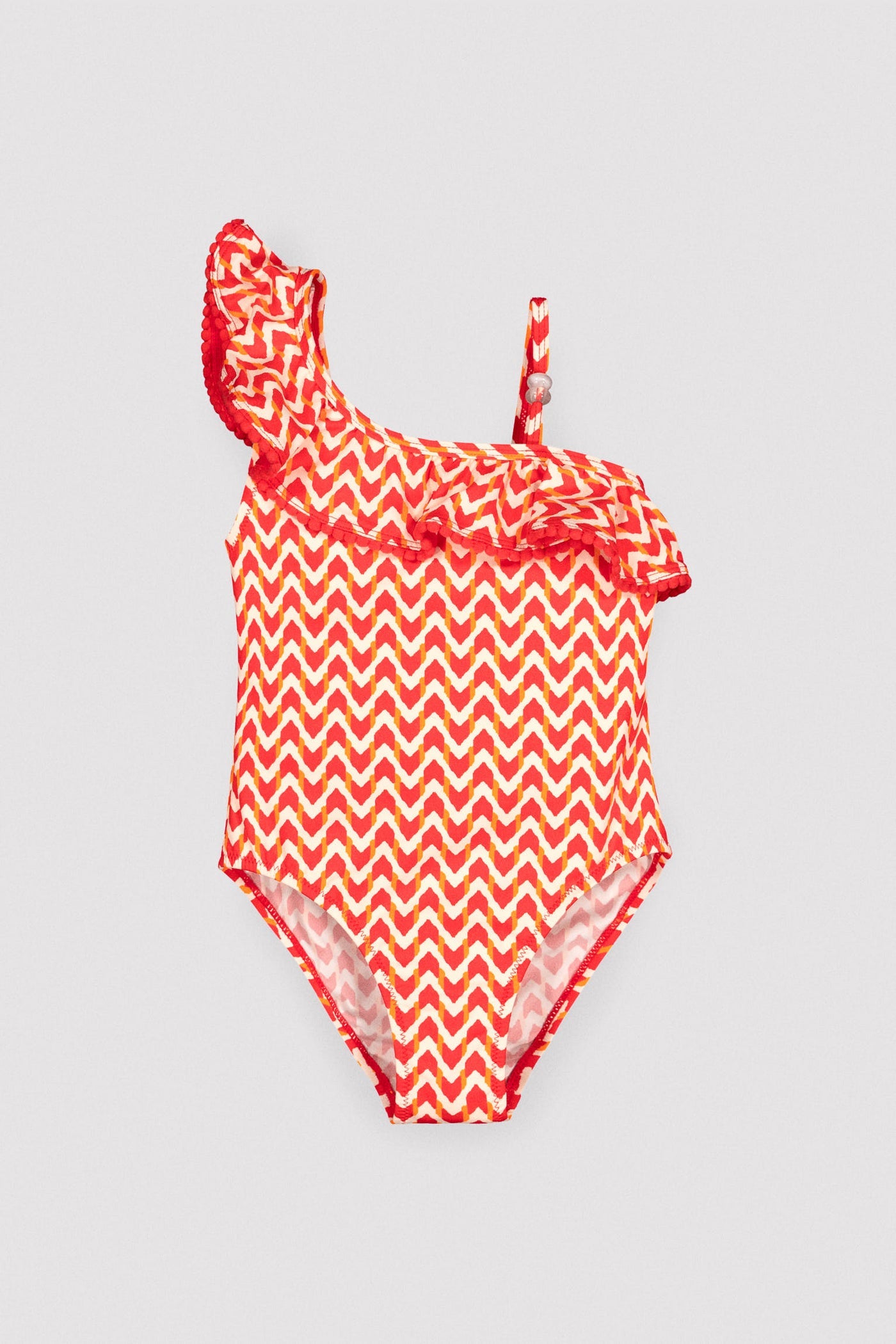 COSTUME INTERO BAMBINA CON BALZE E STAMPA ETNICA YSABEL MORA