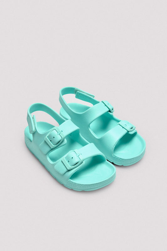 SANDALI PER BAMBINI VERDE ACQUA YSABEL MORA