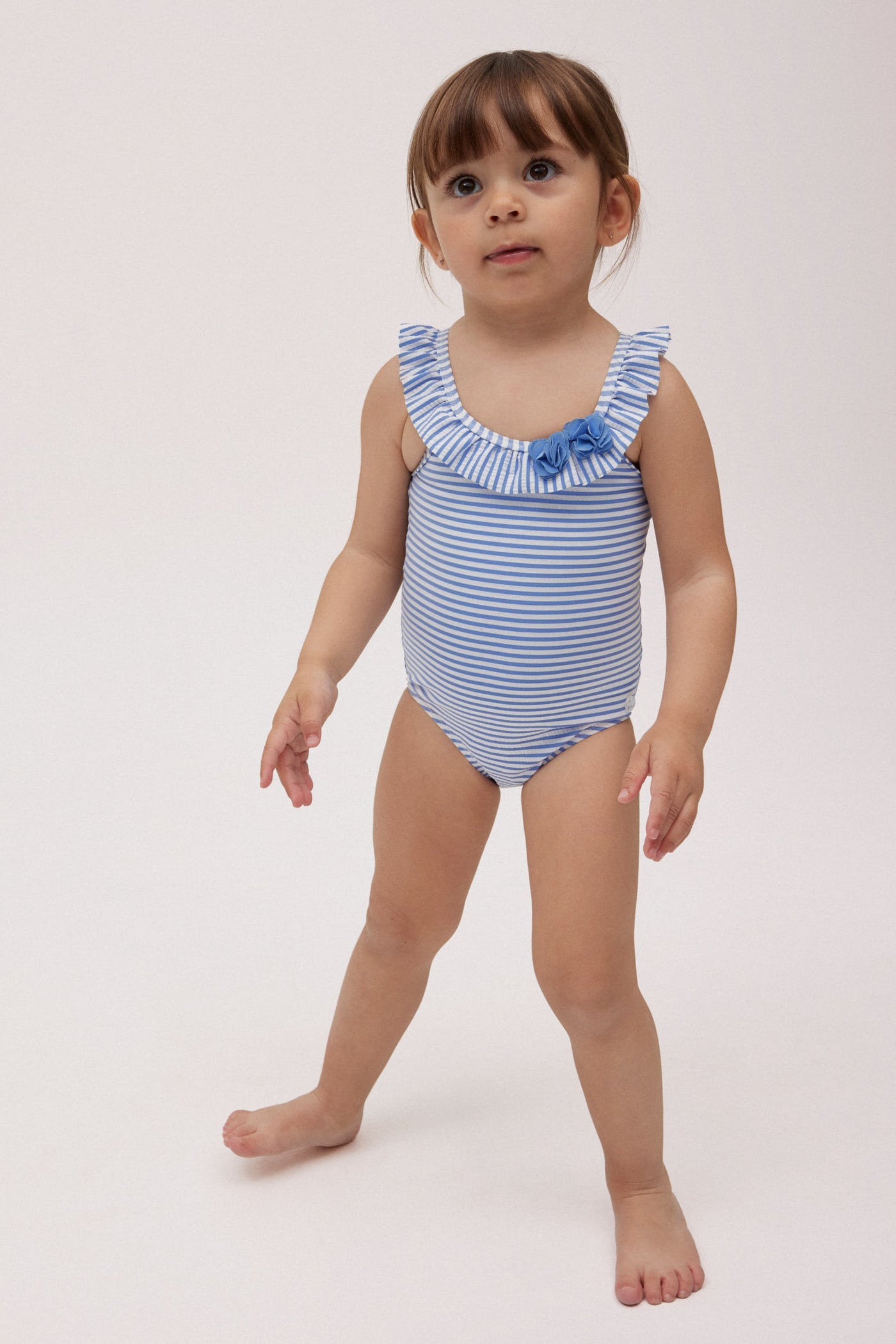 COSTUME INTERO BIMBA CON STAMPA A RIGHE YSABEL MORA