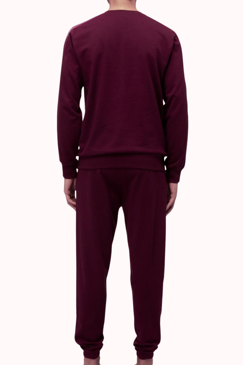 TUTA UOMO CON BANDE LATERALI IN COTONE FELPATO FILA