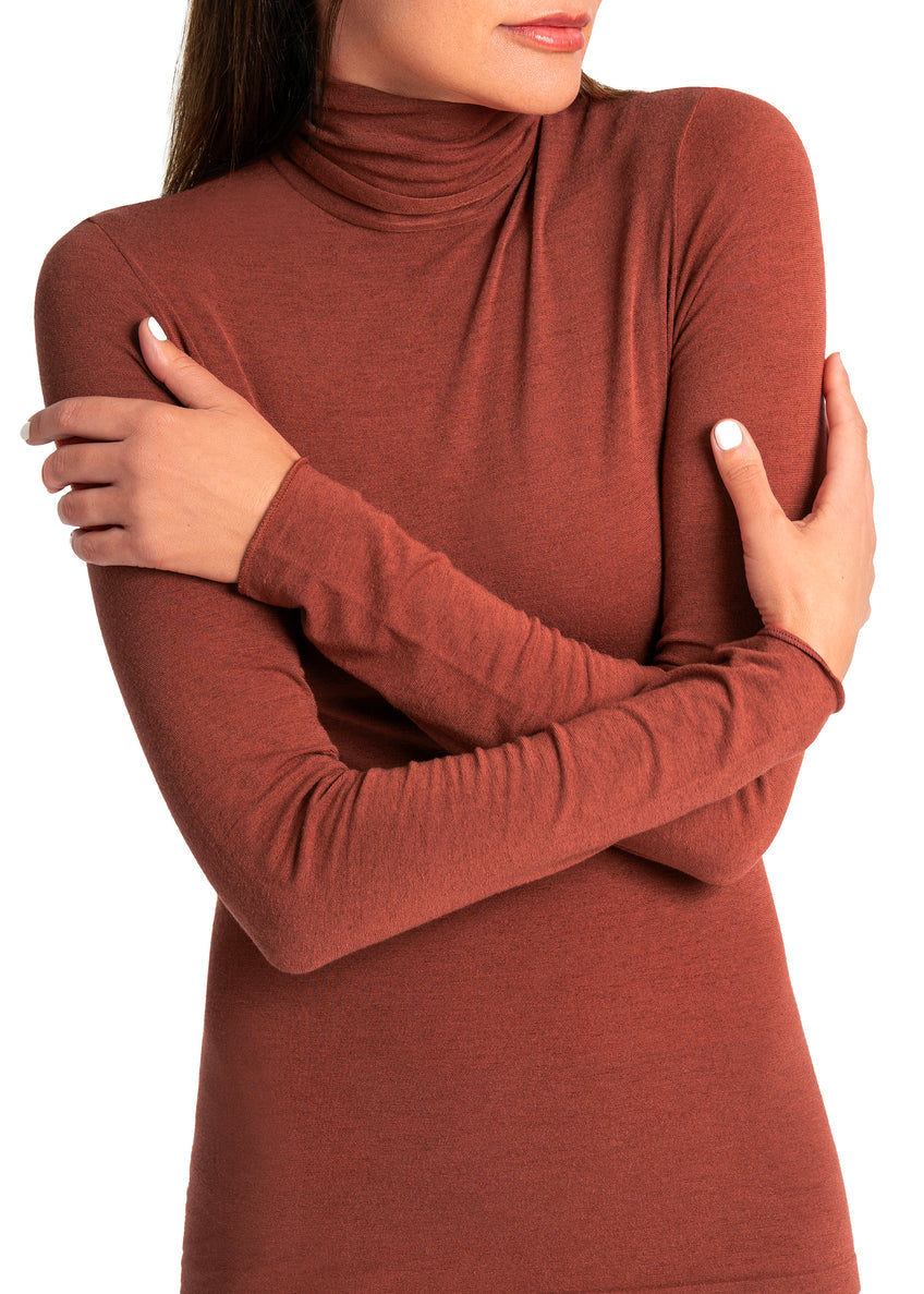 MAGLIA LEGER COLLO ALTO CACHEMIRE PHILIPPE MATIGNON