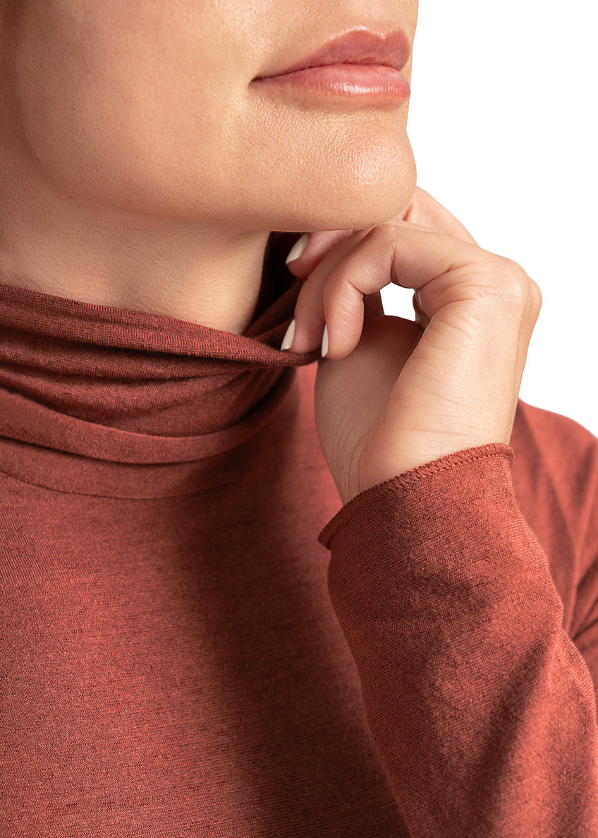 MAGLIA LEGER COLLO ALTO CACHEMIRE PHILIPPE MATIGNON