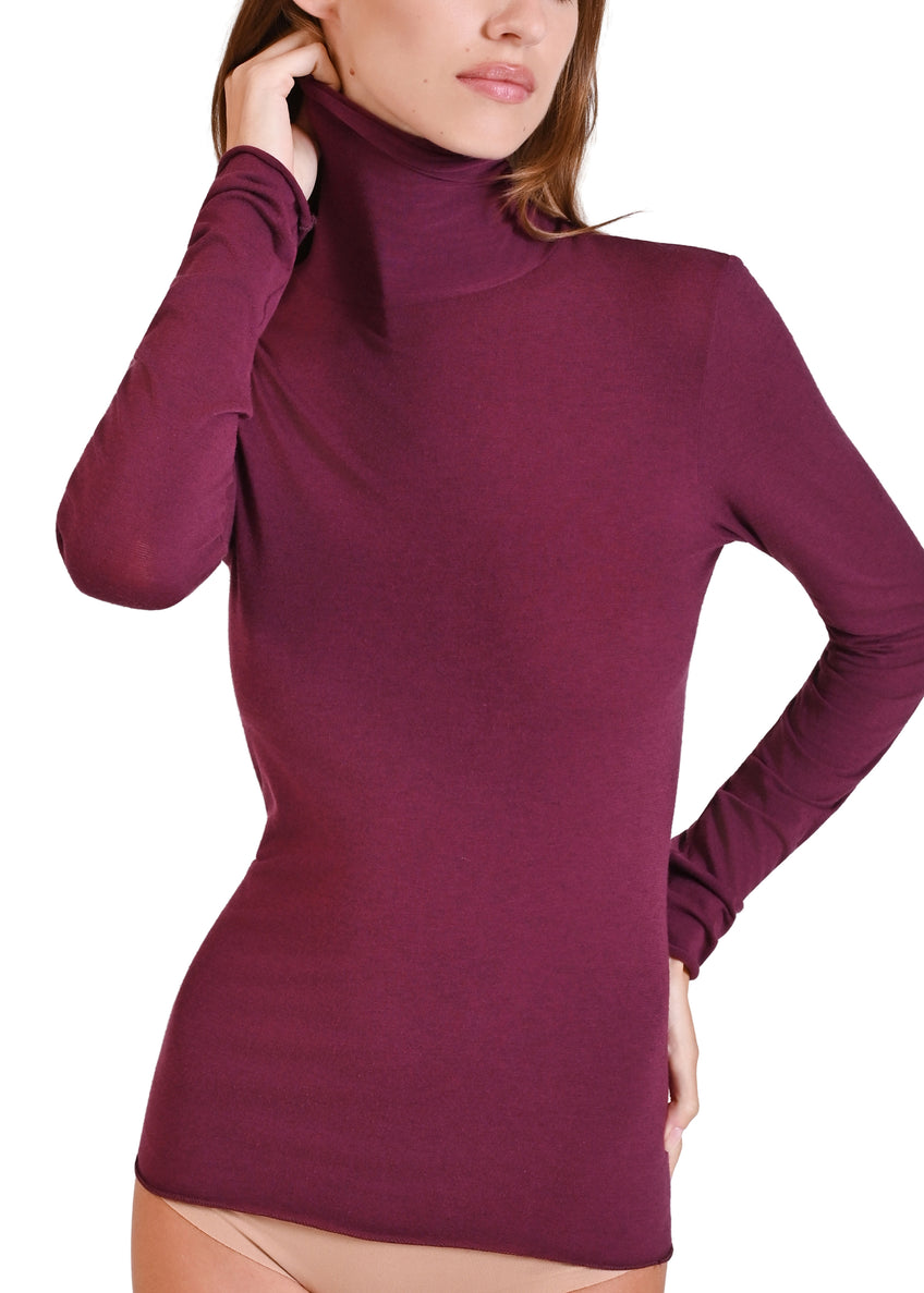 MAGLIA LEGER COLLO ALTO CACHEMIRE PHILIPPE MATIGNON