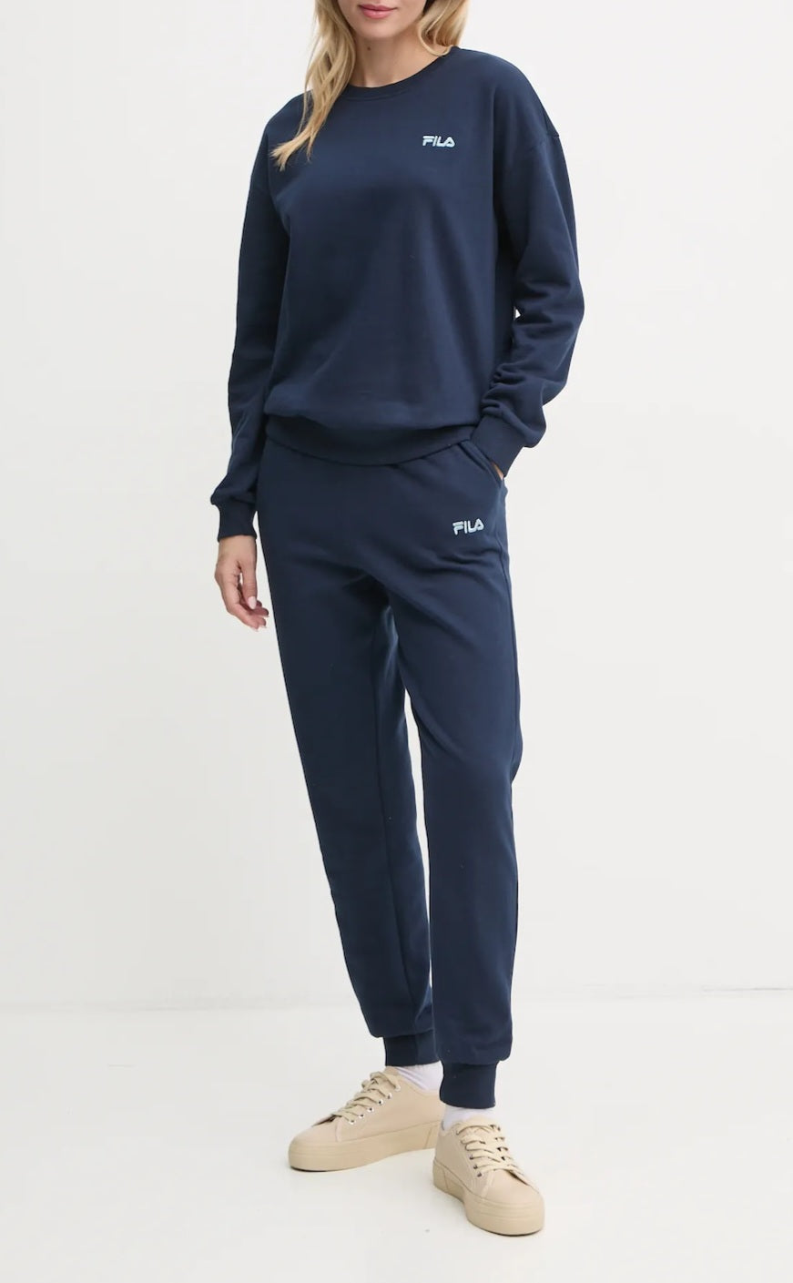 TUTA DONNA IN COTONE FELPATO FILA