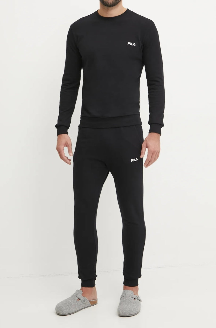 TUTA UOMO IN COTONE FELPATO FILA