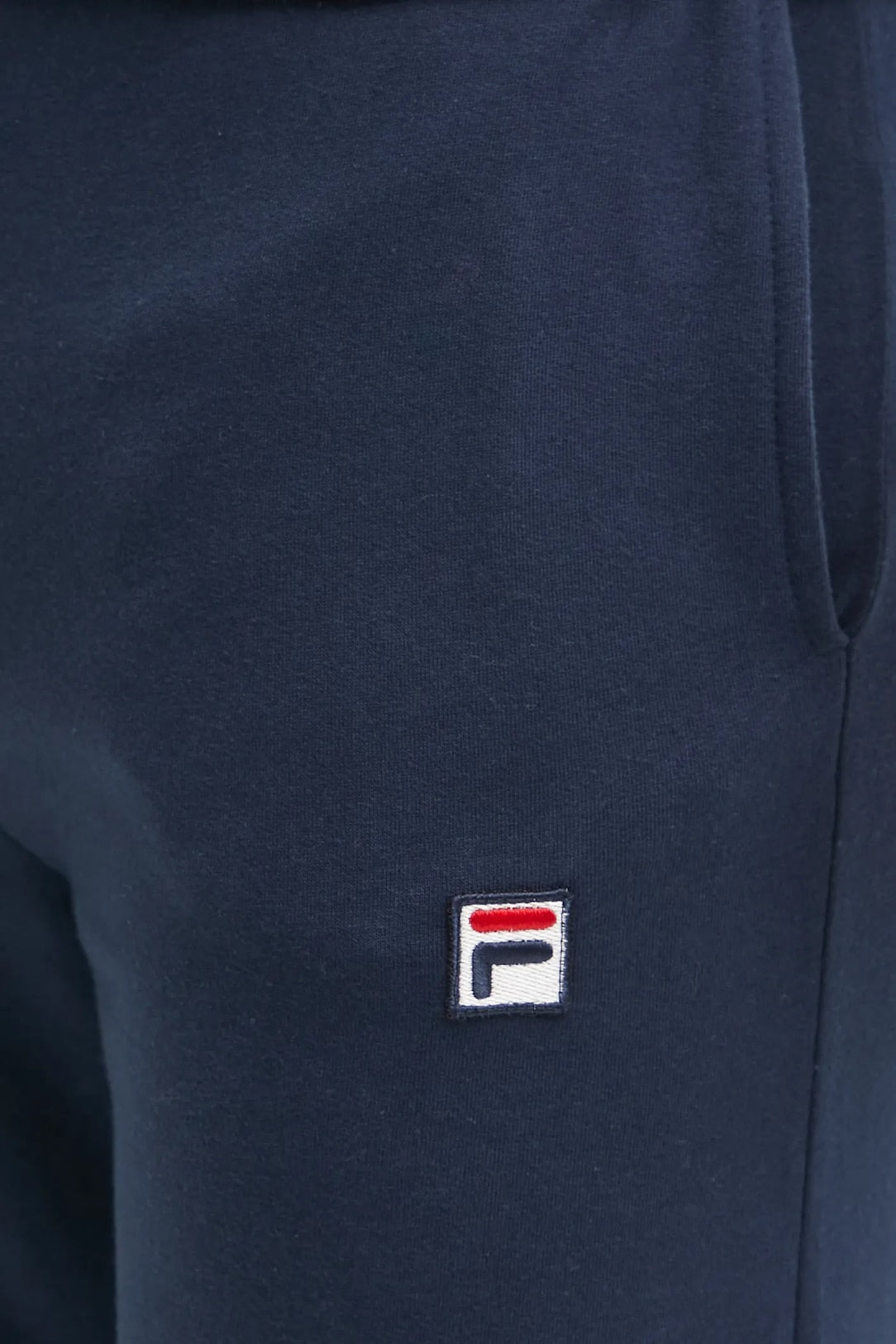 TUTA UOMO NEW NAVY CON ZIP IN COTONE FELPATO FILA