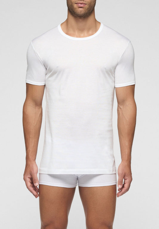 T-SHIRT GIROCOLLO 1318 IN COTONE FILO DI SCOZIA PRIVILEGIO CAGI