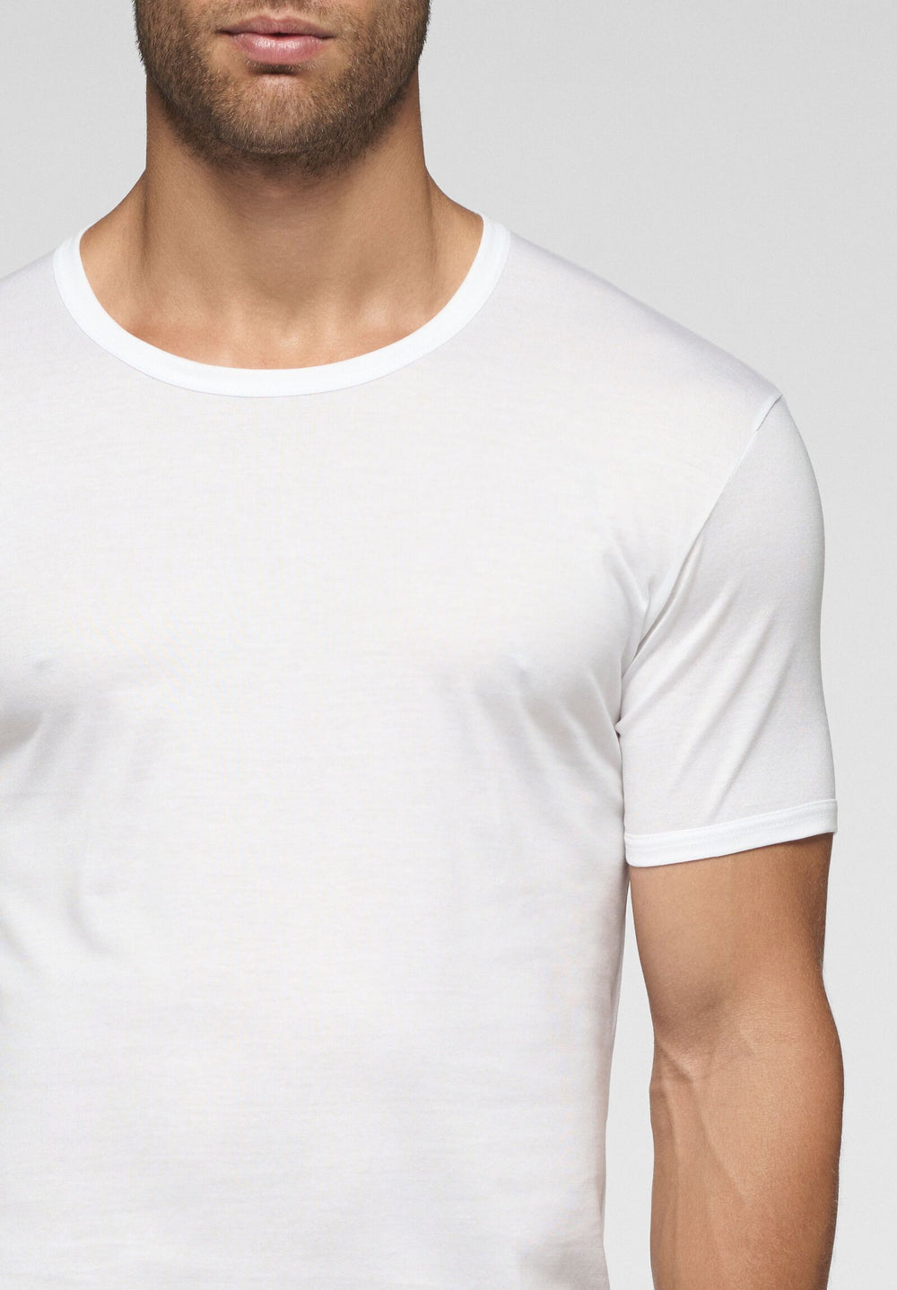 T-SHIRT GIROCOLLO 1318 IN COTONE FILO DI SCOZIA PRIVILEGIO CAGI