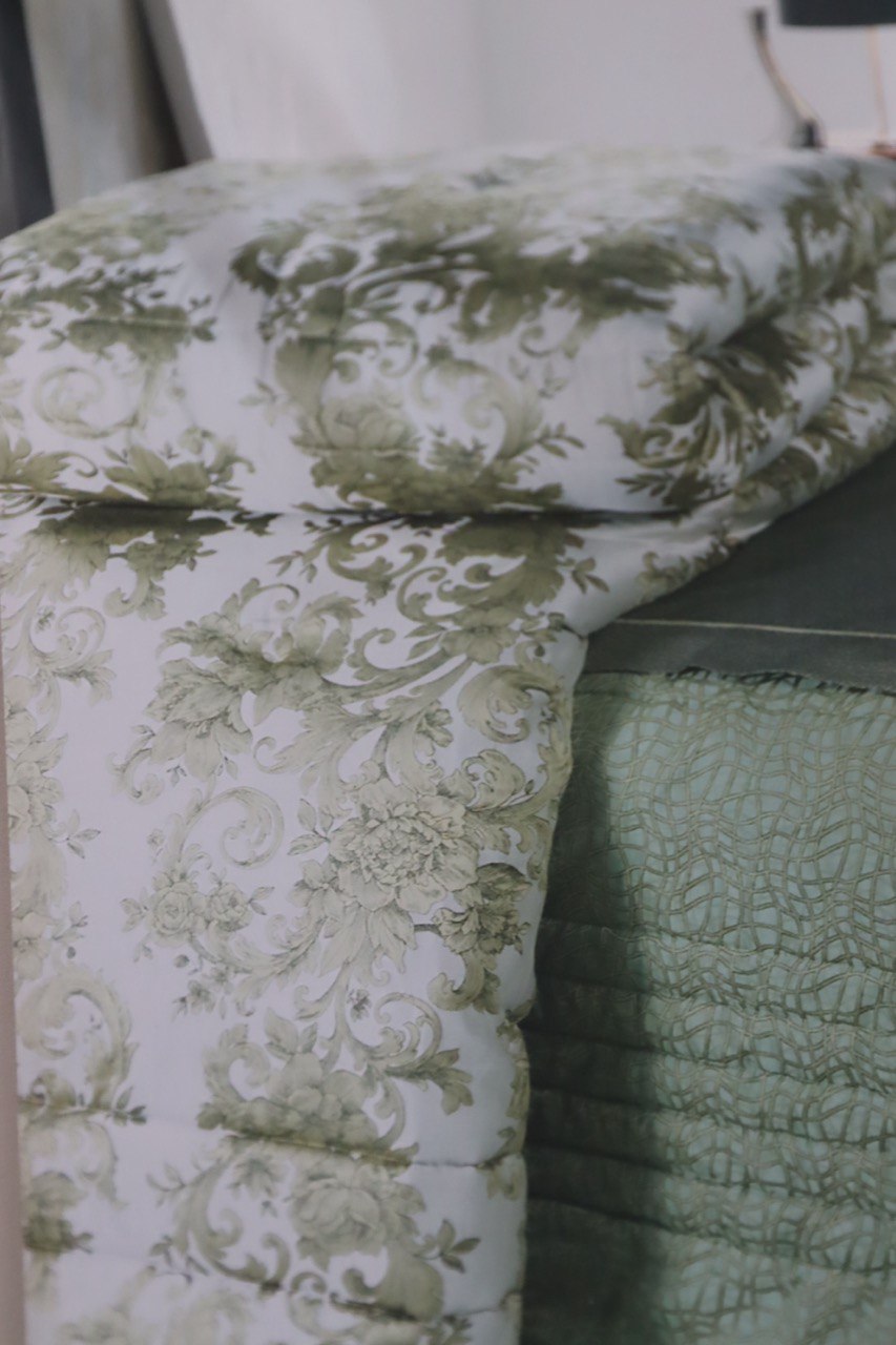 COPRILETTO MATRIMONIALE ESTIVO COLLEZIONE BORBONESE BARBACCI FIRENZE