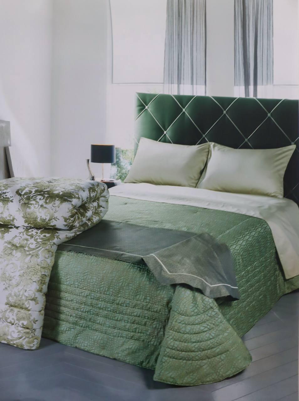 COPRILETTO MATRIMONIALE ESTIVO COLLEZIONE BORBONESE BARBACCI FIRENZE