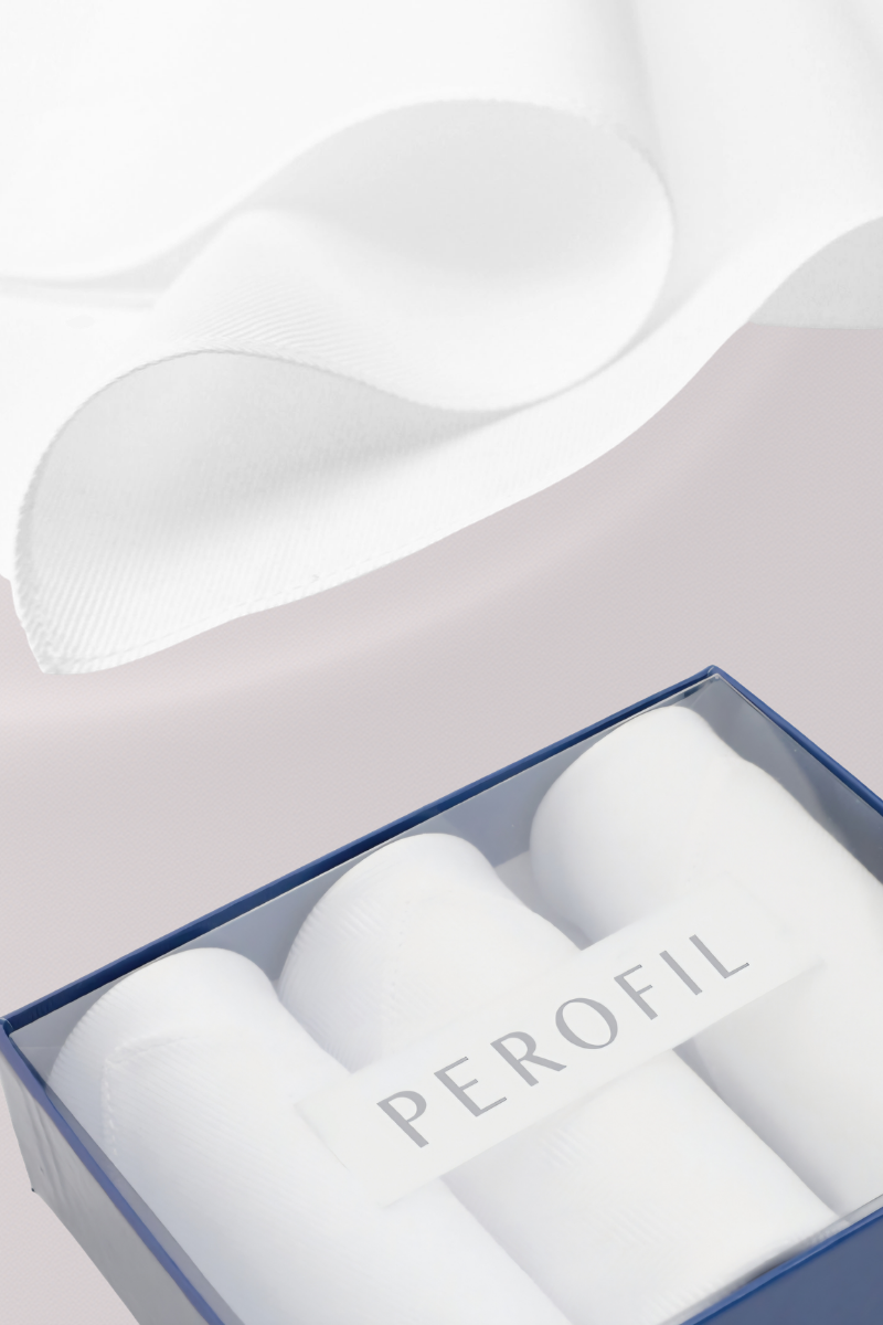 POCHETTE DA TASCHINO IN COTONE PEROFIL