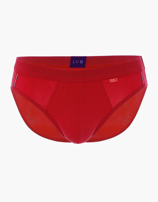 SLIP UOMO ROSSO STRETCH COTTON  LOVABLE